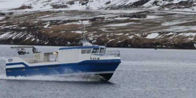 Islandske Seigur leverer 15 meter glasfiber garnbåd til norsk reder.  Foto: w1500-Classic - Seigur