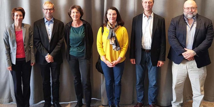 »Scientific Advisory Board« første møde. Foto:SAB-medlemmene R03;(fra venstre): Katrin Vorkamp