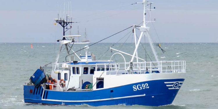 »Danske fiskere skal ikke være dårligere stillet end udenlandske fiskere«   Foto: SG 92  Gi-Bri  fra Bagenkop  PmrA