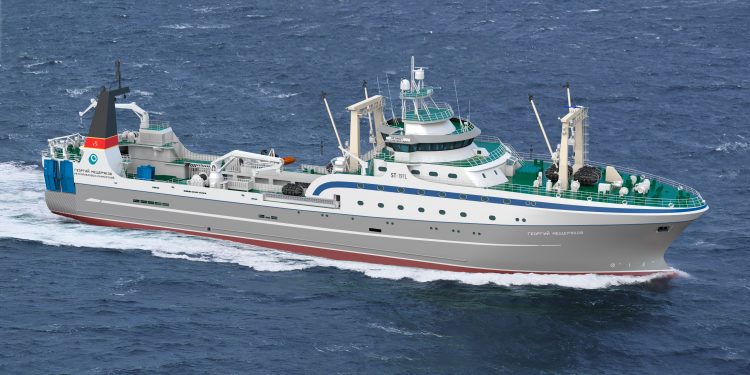 Ny supertrawler til russiske Okeanryblot