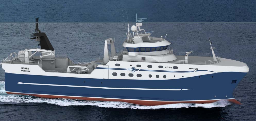 Read more about the article Remøy Fiskeriselskab bestiller arktisk trawler ved STX OSV