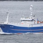 Lange og brosme dominerede fangstopgørelsen, da linefartøjet Sandshavið, SA 499, landede ved Barðið i Tórshavn. Fartøjet havde fisket ved Færøerne, og landede godt 188 tons. foto: Kiran J
