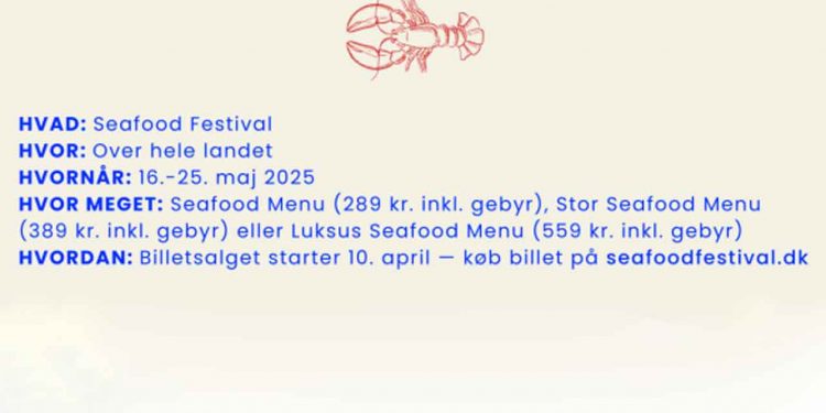 I København er bl.a. The Pescatarian, Bjørnekælderen og Seaside Toldboden med på listen – og på øvrige Sjælland finder man bl.a. Strejf Restaurant & Bar i Helsingør, ERBA i Nykøbing Sjælland og The Italian i Næstved. seafood festival