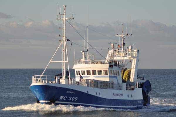 Read more about the article Helikopter kommer fisker til undsætning ved Bornholm.
