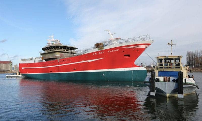 Read more about the article Pelagisk trawler søsat ved Nauta Shipyard i Polen