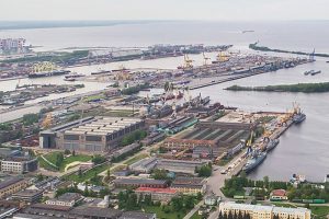 Russisk Værft har skrevet kontrakt på fire nye langline-fartøjer  Foto: Shipyard Severnaya Verf der skal bygge de fire nye fabriks-langline-fartøjer - MarinTeknikk