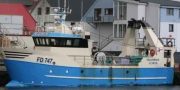 **Sigatindur** havde en god tur og landede 7 tons, ligeledes med torsk som den primære art. foto: Kiran J