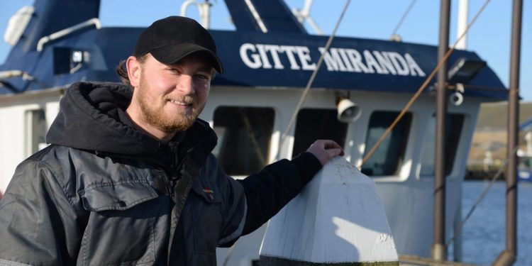 Havneby på Rømø får endnu en ung skipper til kaj foto: Simon Ølgaard Jensen - Fiskerforum.dk