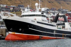 Det færøske rederi Thor har købt trawleren »Sjúrðarberg« foto: Sverri Egholm
