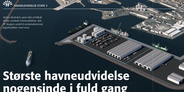 Største havneudvidelse nogensinde for Skagen er i fuld gang