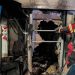 Skibsbrand i Skagen ved Karstensens - falck Skagen fb