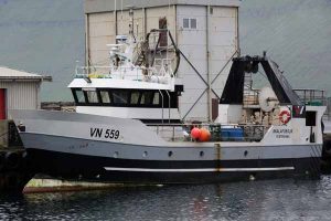 Trawleren Skalafossur landede 4,5 tons havtaske i Thorshavn