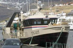 Færøerne: Havtaske landes i stor stil på Bordoy - trawleren Fiskaklettur TN 415