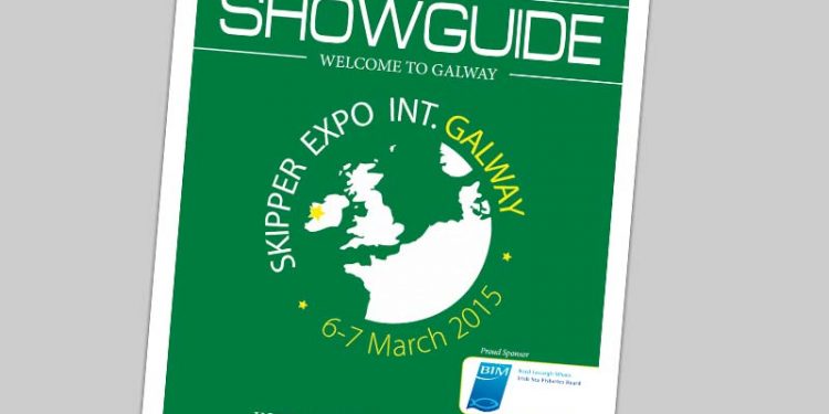 Forventningerne er store til den irske fiskerimesse i Galway 2015.  Ill.: Showguide til Skipper Expo. Int. Galway 2015