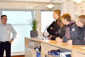Nordjyske skoleelever lærte om Hirtshals Havn og jobmuligheder