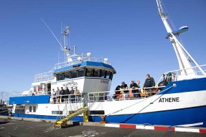 Hop ombord på undervisningsskibet Athene – North Sea College inviterer til oplevelser på Naturmødet