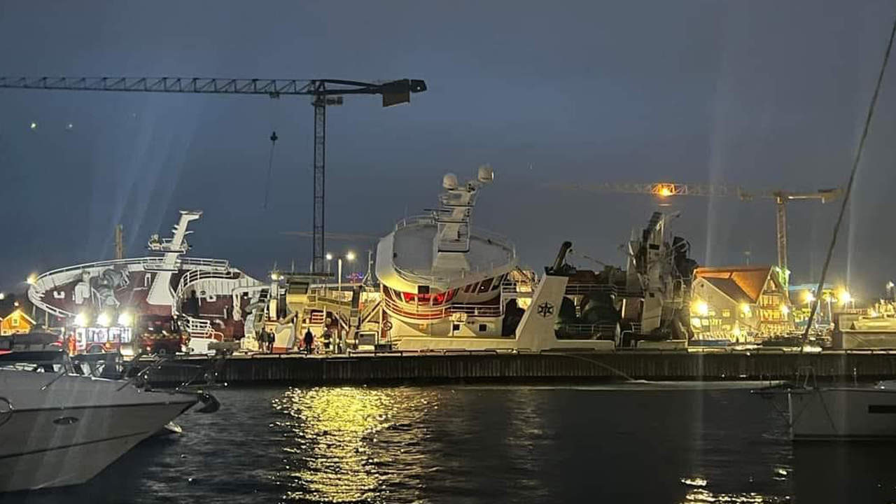 Read more about the article Dansk trawler fik kraftig slagside i svensk havn