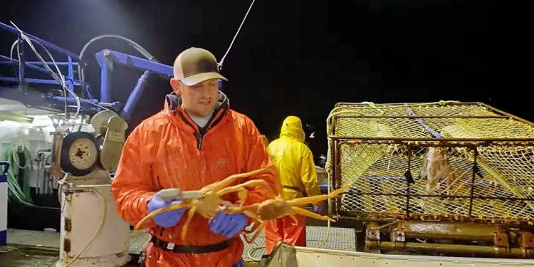 ‘Deadliest Catch’ er en populær amerikansk reality-serie på Discovery Channel, der siden 2005 har fascineret seere verden over. Serien giver et spændende, om end dramatisk, indblik i det hårde liv som fisker under barske forhold i Beringhavet ved Alaskas kyst. Screenshot Deadliest Catch