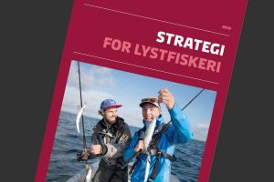 Danmarks første strategi for lystfiskeri. Foto: Strategiplan for lystfiskeri  -  UM