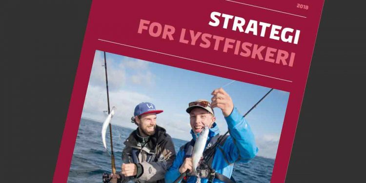 Danmarks første strategi for lystfiskeri. Foto: Strategiplan for lystfiskeri  -  UM