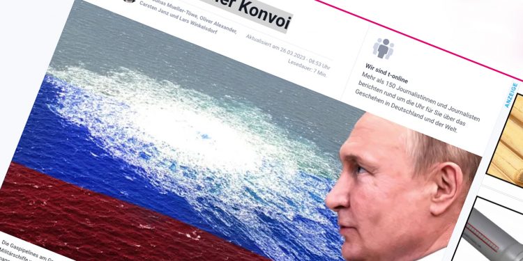 Nye beviser peger nu på Rusland som mulig skyldig bag Nord Stream-eksplosionerne. snapshot - t-online