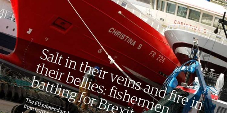 Engelske fiskere kæmper for Brexit