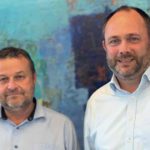 Sales Director i FF Skagen Thomas Fisker (tv.) og Sales Director i Scandic Pelagic Benjamin Bosse - FF Nyt