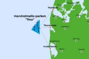Lidt mere trængsel i Nordsøen - forundersøgelsestilladelse givet til Thor Havvindmøllepark