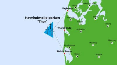 Lidt mere trængsel i Nordsøen - forundersøgelsestilladelse givet til Thor Havvindmøllepark