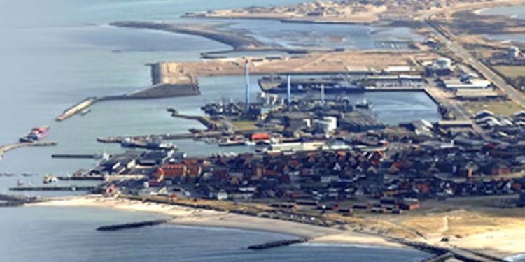 Trafikstyrelsen siger ok til havneudvidelse i Thyborøn.  foto: Havnen i Thyborøn der nu skal udvides - ThyboronPort