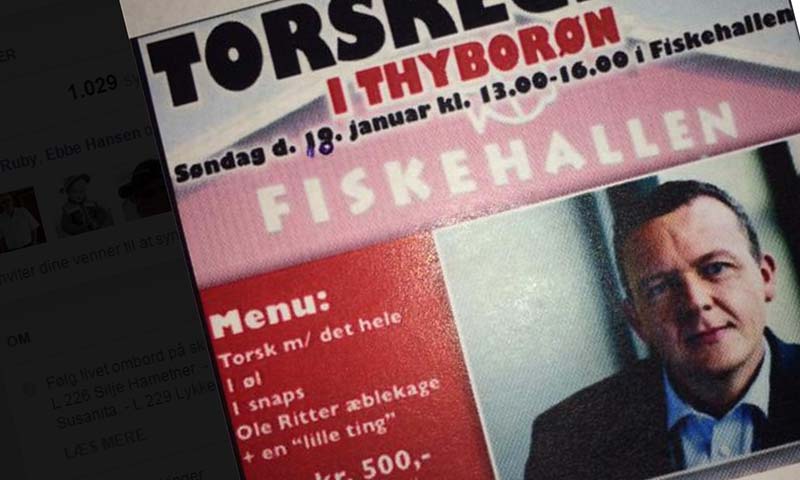 Read more about the article Ekstra-bladets kåring af årets nytårstorsk, udløser kæmpe torskegilde i Thyborøn.