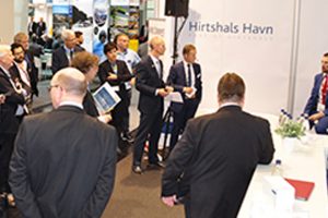 Flot fokus på Hirtshals Havn på tysk messe  Foto: fra messen i München Transport Logistic 2017 - Hirtshals Havn