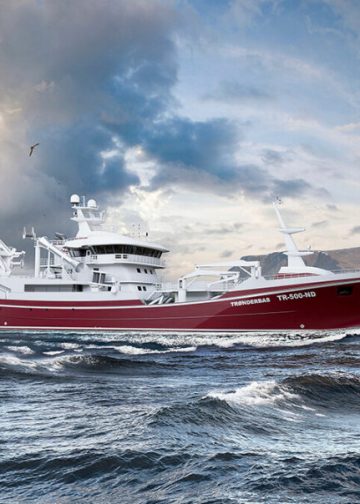 Stor konkurrence blandt et norsk, tyrkisk samt et dansk værft foto: Trønderbas - Salt Ship Design
