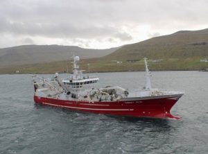 De pelagiske både på Færøerne, har rigget om til fiskeriet efter sild, hentet enten i havet omkring Island eller som enkelte har gjort det, lige uden for Færøerne. foto: Kiran J