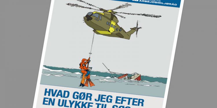 Fiskeriets Arbejdsmiljøråd udsender ny guide  Ill.: ny guide udgivet af Fiskeriets Arbejdsmiljøråd