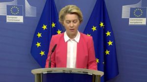 Brexit: Vi har prøvet det før, så ikke overraskende at Forhandlingerne fortsætter - lidt endnu foto: EU Ursula von der Leyen