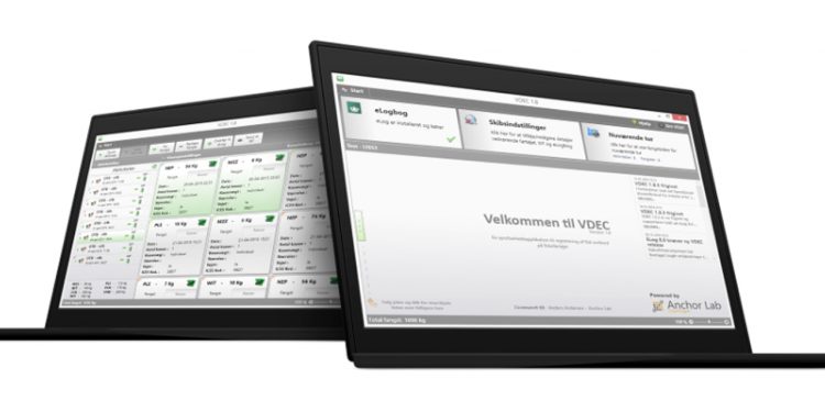 VDEC er den sporbarhedsapplikation, der benyttes til registrering af fangster om bord på fiskefartøjer og overførsel af oplysningerne til første led i sporbarhedskæden på land. Foto: Anchor Lab