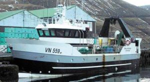 Den mindre trawler Skálafossur landede en last på 24 tons til Tórshavn