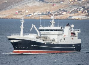 Vestmenningur kom i ugens løb ind til Vestmanna med 950 tons makrel. foto: KiranJ
