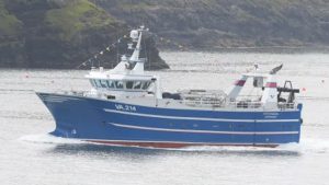 Trawleren Vesturvarði landede i ugens løb en last på 40 tons, hvoraf det meste var torsk. foto: jn-Fiskur.fo