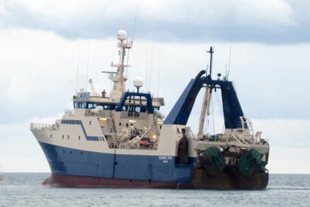 Read more about the article Atlantic Star fangede 140 tons på 3 dage ved hjælp af Vónin Bacalao trawl.