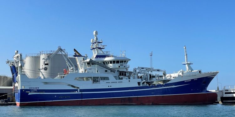 Fleksible landstrøms muligheder i Skagen – Fiskeskibet Voyager som ambassadør foto: Skagen Havn