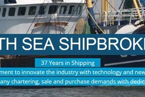 Generationsskifte i skibsmæglerfirma.  Nyt Web-site design: North Sea Shipbrokers