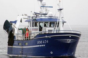 Større Ombygning samt TrawlerBoost af Nordjysk Trawler   foto: HM 424 Westbank - fotograf:  Henning Hansen