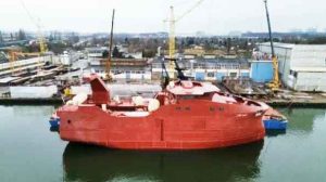 »Dunga Jákup« bliver bygget som afløser for trawleren »Rankan«, som Varðin solgte til Sandavágur før jul i 2023.  foto MEST