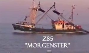 Belgisk trawler med fire besætningsmedlemmer forsvundet i den engelske kanal.  Arkivfoto: Z 85 Morgenste