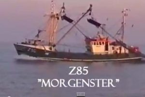 Belgisk trawler med fire besætningsmedlemmer forsvundet i den engelske kanal.  Arkivfoto: Z 85 Morgenste