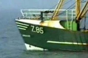 Den forsvundne belgiske trawler er fundet. Foto: Z 85 Morgenster