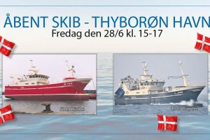 Husk Åbent Skib fredag den 28. juni i Thyborøn