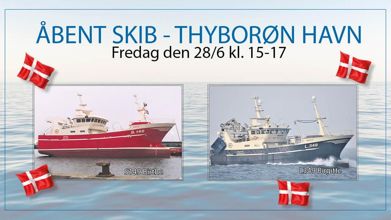 Read more about the article Rederiet »Gitte Henning A/S« holder dobbelt åbent skib